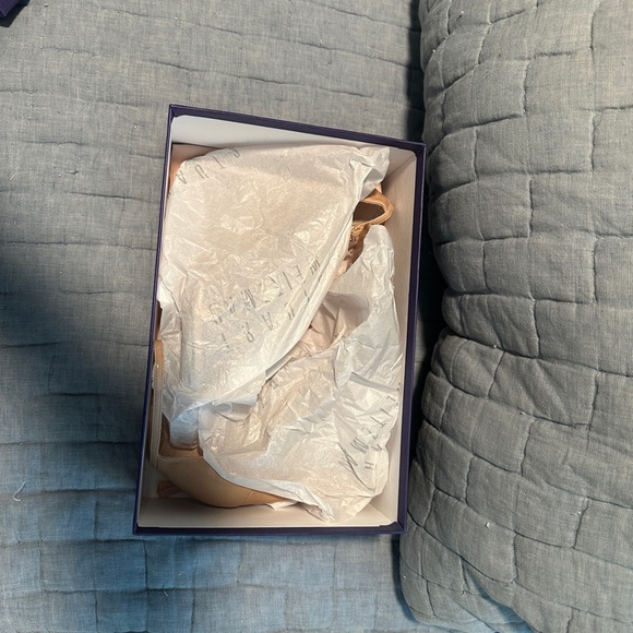 Stuart Weitzman Nude Ankle Strap Heels - Picture 4 of 4